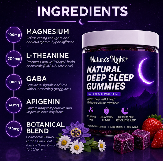 Natural Deep Sleep Gummies by Nature's Night